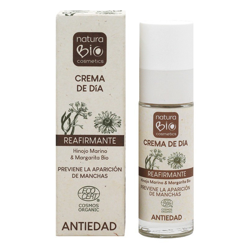 Crema de día Reafirmante Hinojo NaturaBIO 30 ml.