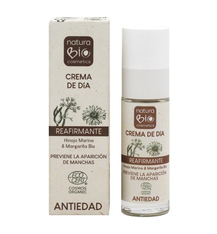 Crema de día Reafirmante Hinojo NaturaBIO 30 ml.