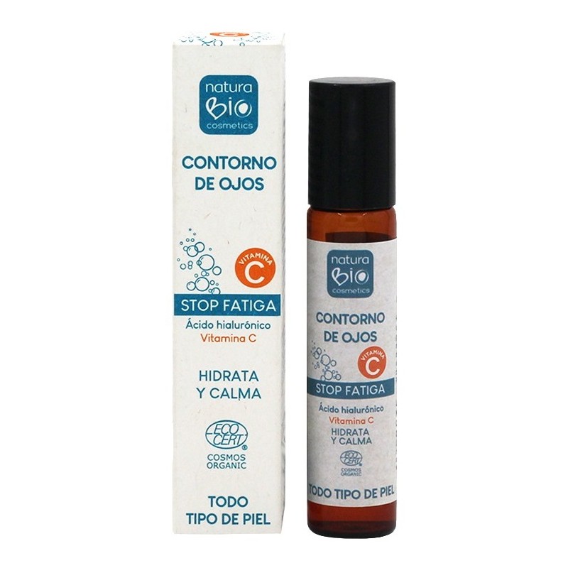 Contorno ojos Stop Fatiga Vitamina C NaturaBio 15 ml.