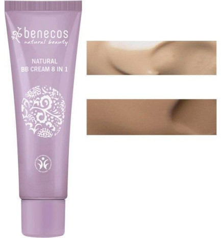 BB Cream 8 en 1 Benecos Beige 30 ml.