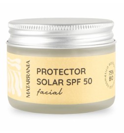 Protector solar facial SPF50 Matarrania 30 ml.