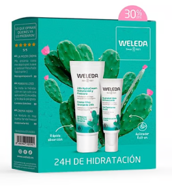 Cofre Hidratación 24h. crema + contorno de ojos Weleda