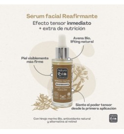 Sérum facial Reafirmante Hinojo NaturaBIO Cosmetics 30 ml.