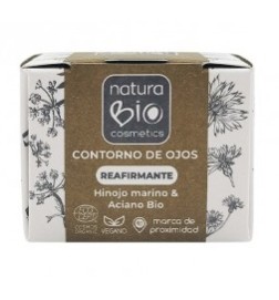 Contorno ojos Reafirmante Hinojo NaturaBIO Cosmetics 30 ml.