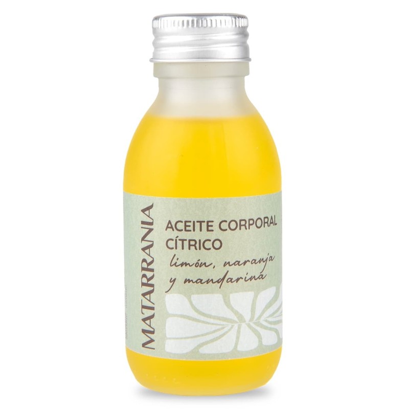 Aceite corporal cítrico Matarrania 100 ml.