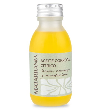 Aceite corporal cítrico Matarrania 100 ml.