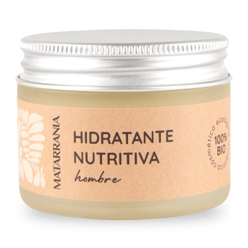 Crema hidratante nutritiva para hombre Matarrania 30 ml.