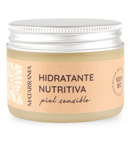 Crema hidratante nutritiva (piel sensible) Matarrania 30 ml.