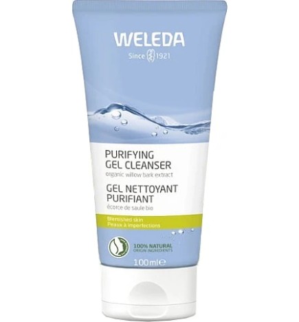 Gel limpiador purificante (piel mixta/grasa) Weleda 100 ml.