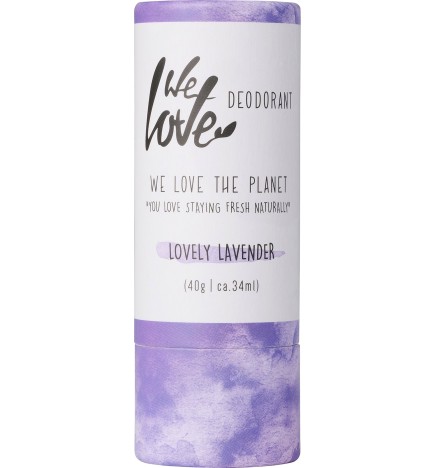 Desodorante stick Lovely Lavander We Love The Planet 40 g.