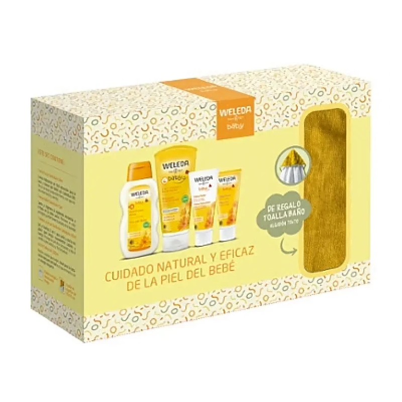 Pack regalo Bienvenido Bebé 4 productos Weleda Pack regalo Bienvenido Bebé 4 productos Weleda