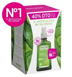 Doble pack de Aceite anticelulítico Abedul Weleda 2 x 100 ml.