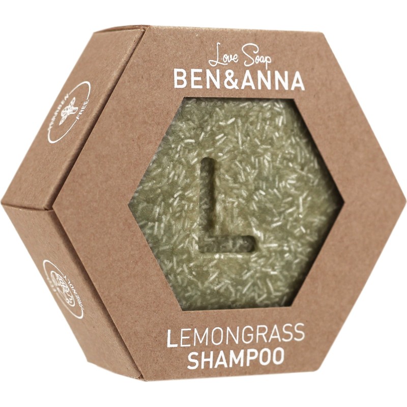 Champú Sólido Ben & Anna Lemongrass 60 g.