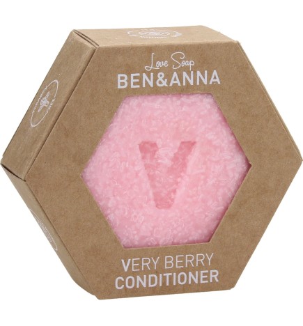 Acondicionador Sólido Ben & Anna Very Berry 60 g.