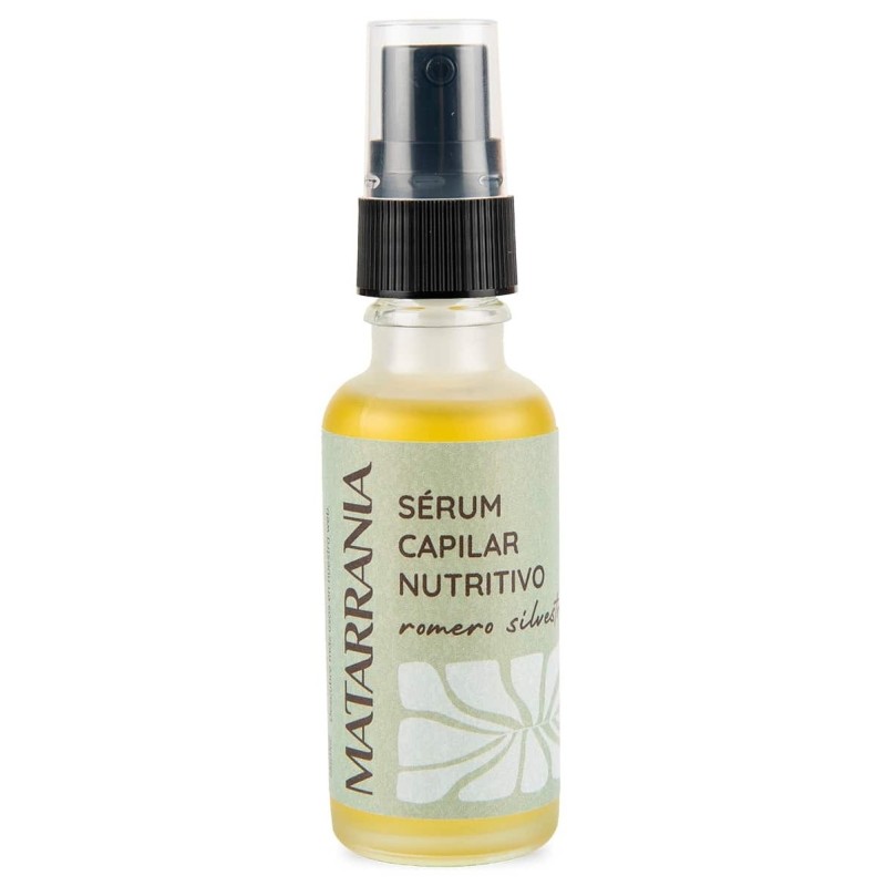 Serum capilar nutritivo antiencrespamiento Matarrania 30 ml. Serum capilar nutritivo antiencrespamiento Matarrania 30 ml.