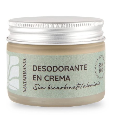 Desodorante Limón Tomillo sin bicarbonato Matarrania 30 ml.