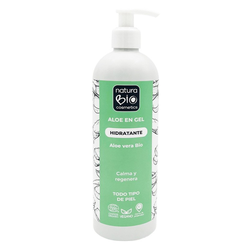 Aloe Vera Bio en gel NaturaBIO 500 ml. Aloe Vera Bio en gel NaturaBIO 500 ml.