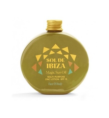 Serum Mágico Aceite protector multiusos SPF15 Sol de Ibiza 100 ml.