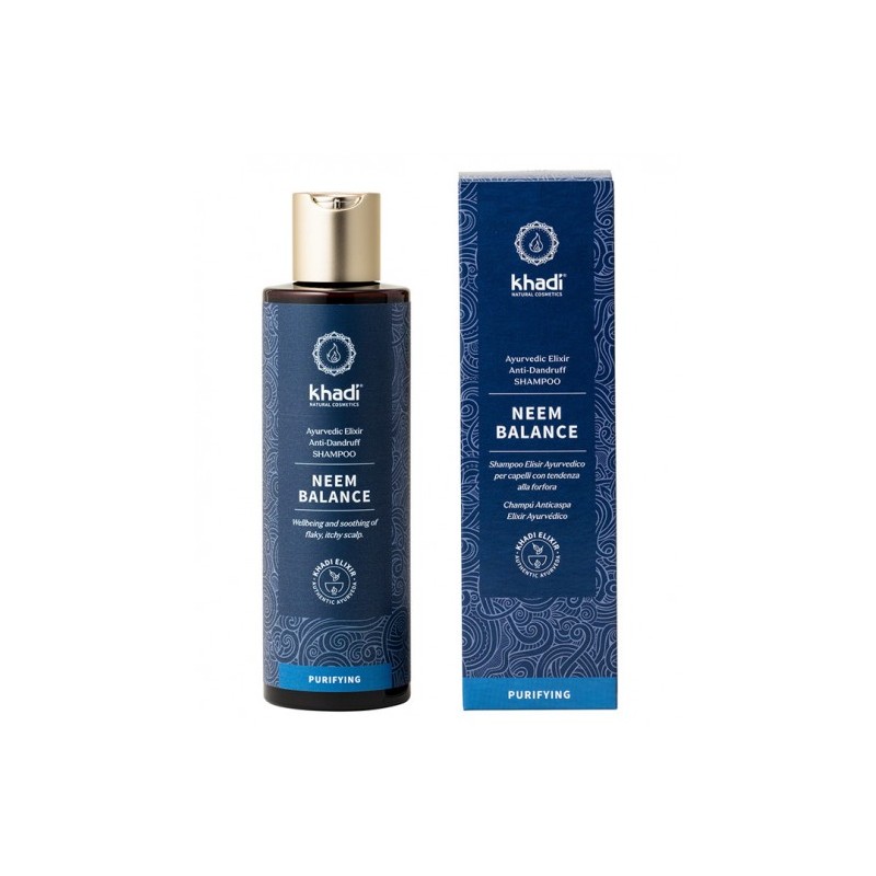 Champú Neem Equilibrio cuero cabelludo Khadi 200 ml. (anticaspa) Champú Neem Equilibrio cuero cabelludo Khadi 200 ml. (anticaspa)