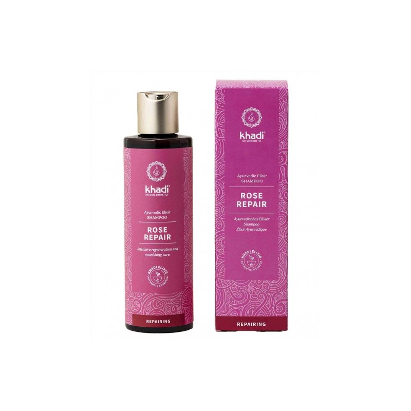 Champú reparador Rosas Khadi 200 ml. Champú reparador Rosas Khadi 200 ml.