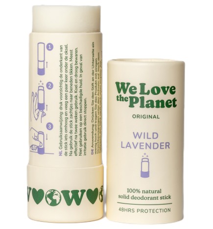 Desodorante stick Wild Lavander We Love The Planet 40 g.