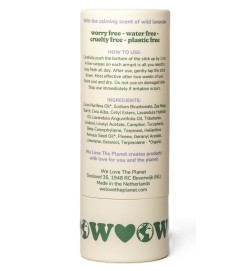 Desodorante stick Wild Lavander We Love The Planet 40 g.