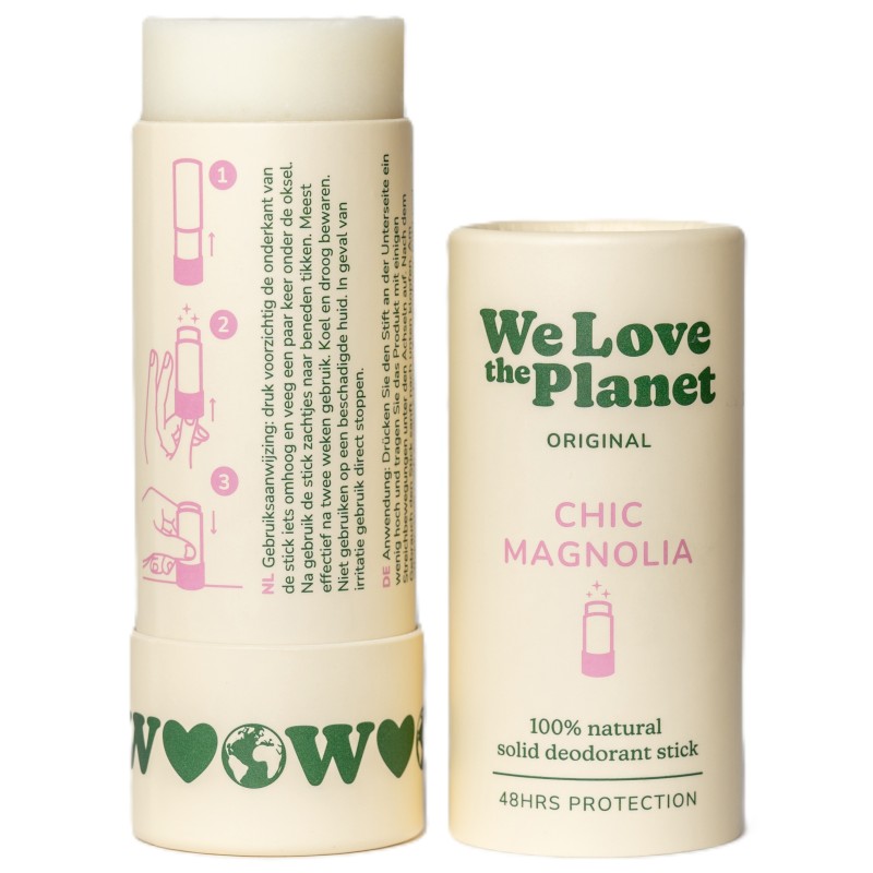 Desodorante stick Chic Magnolia We Love The Planet 40 g. Desodorante stick Chic Magnolia We Love The Planet 40 g.