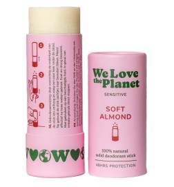 Desodorante stick Soft Almond We Love The Planet 40 g.