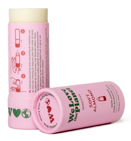 Desodorante stick Soft Almond We Love The Planet 40 g.