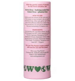 Desodorante stick Soft Almond We Love The Planet 40 g.