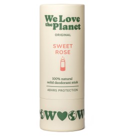 Desodorante stick Sweet Rose We Love The Planet 40 g.