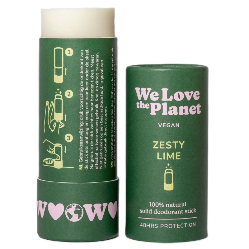 Desodorante stick Zesty Lime We Love The Planet 40 g. Desodorante stick Zesty Lime We Love The Planet 40 g.