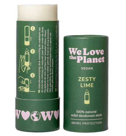 Desodorante stick Zesty Lime We Love The Planet 40 g.