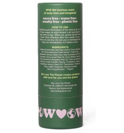 Desodorante stick Zesty Lime We Love The Planet 40 g.