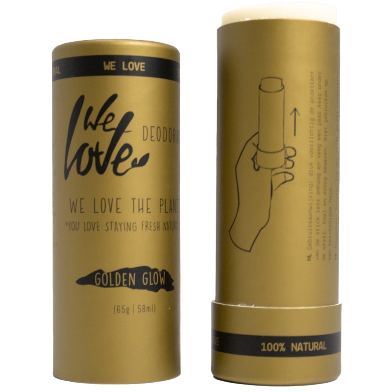 Desodorante stick Golden Glow We Love The Planet 65 g. Desodorante stick Golden Glow We Love The Planet 65 g.