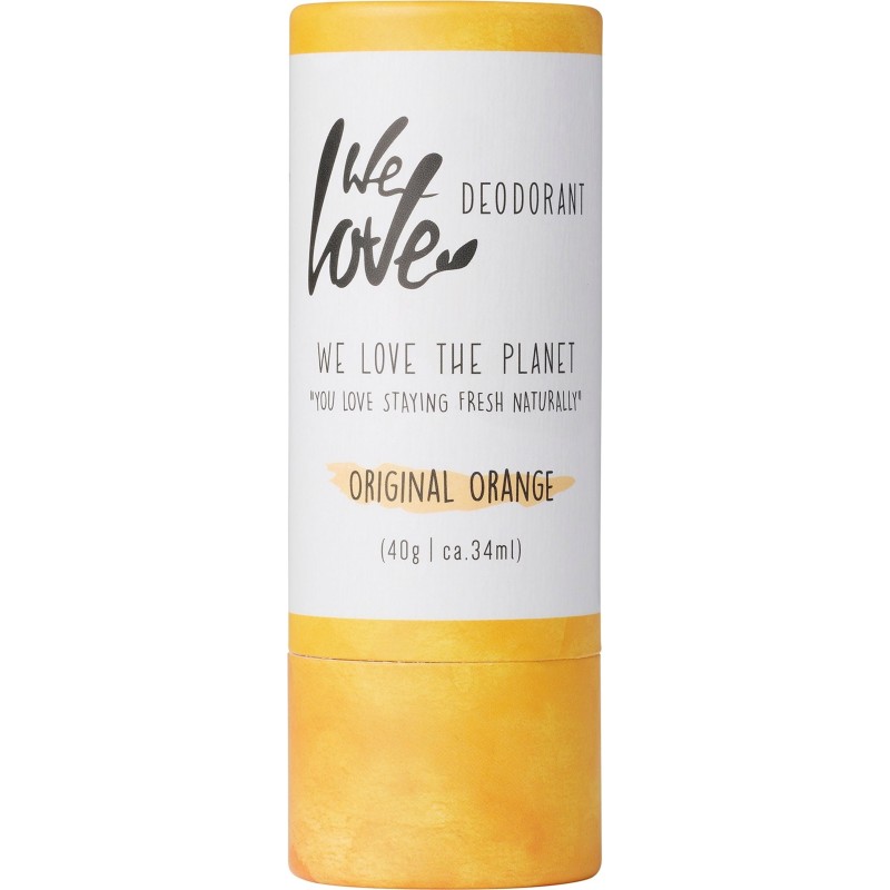 Desodorante stick Original Orange We Love The Planet 40 g. Desodorante stick Original Orange We Love The Planet 40 g.