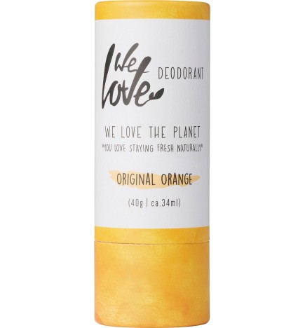 Desodorante stick Original Orange We Love The Planet 40 g.