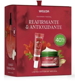 Rutina Antioxidante Contorno de Ojos + Crema de día Weleda