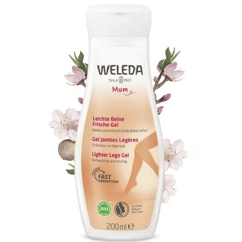 Gel Piernas Ligeras Weleda 200 ml. Gel Piernas Ligeras Weleda 200 ml.