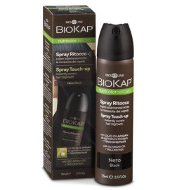 Spray retoque Touch Up Negro Biokap 75 ml.