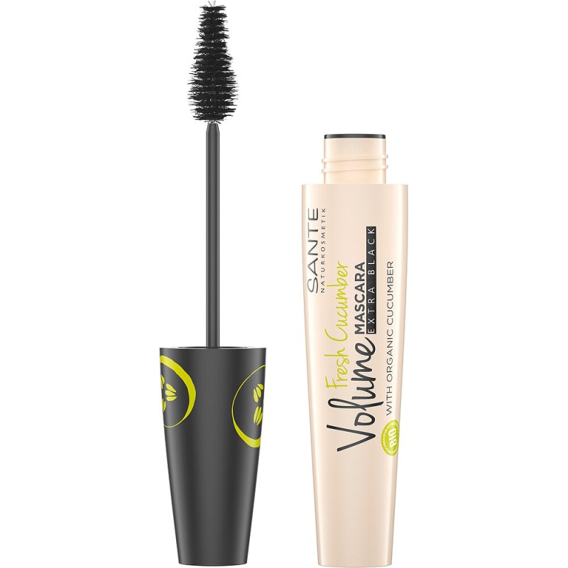 Mascara Fresh Volume (Negro Intenso) Sante 10 ml.