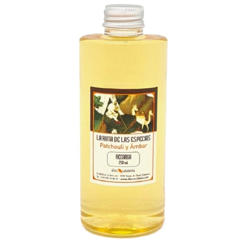 Recarga Patchouli y Ámbar D'Occ Catalonia 250 ml.