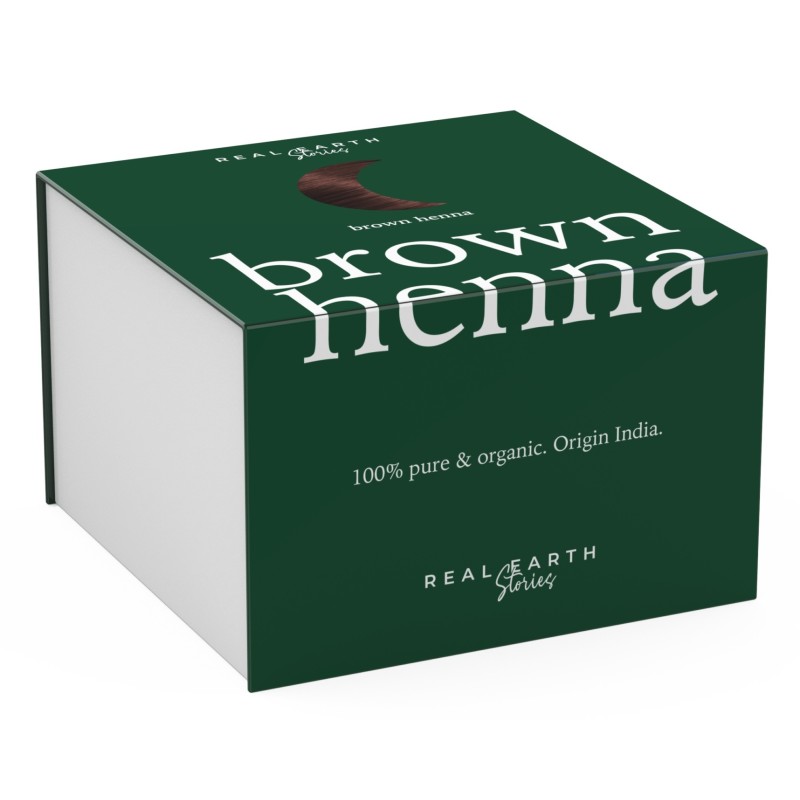 Brown Henna Real Earth 250 g. Brown Henna Real Earth 250 g.