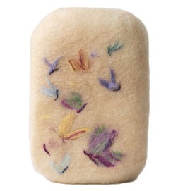 Jabón artesanal MARIPOSAS oliva y lana Pécora Canarias