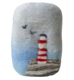 Jabón artesanal FARO oliva y lana Pécora Canarias