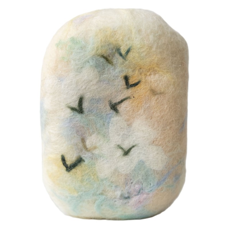 Jabón artesanal CIELO oliva y lana Pécora Canarias Jabón artesanal CIELO oliva y lana Pécora Canarias