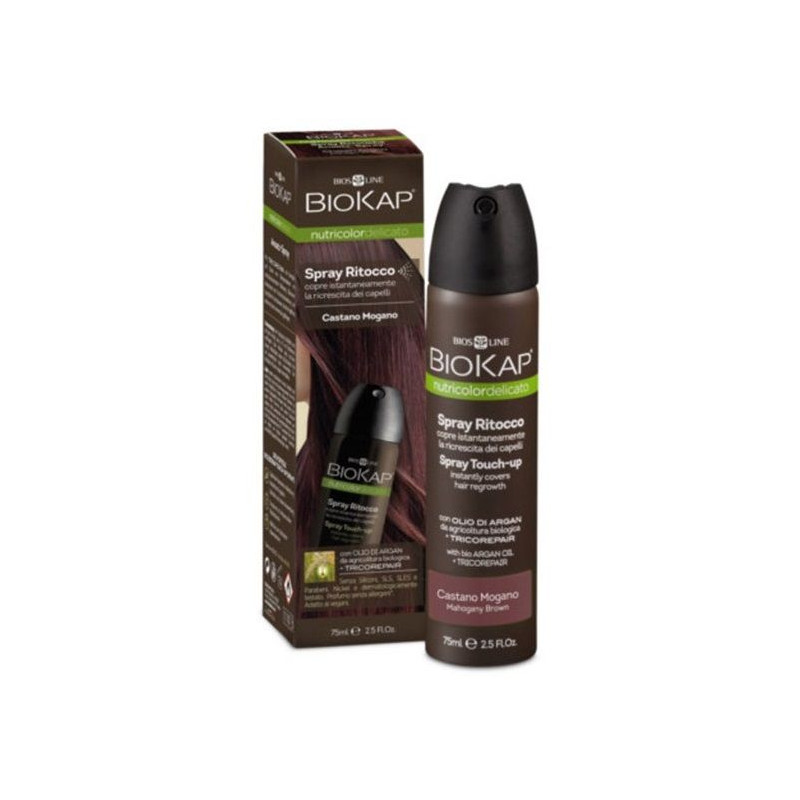 Spray retoque Touch Up Caoba Biokap 75 ml.