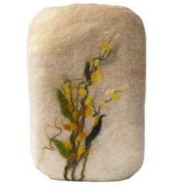 Jabón artesanal MIMOSAS oliva y lana Pécora Canarias