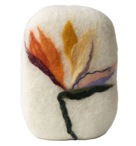 Jabón artesanal STRELITZIA oliva y lana Pécora Canarias