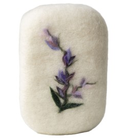 Jabón artesanal LAVANDA oliva y lana Pécora Canarias